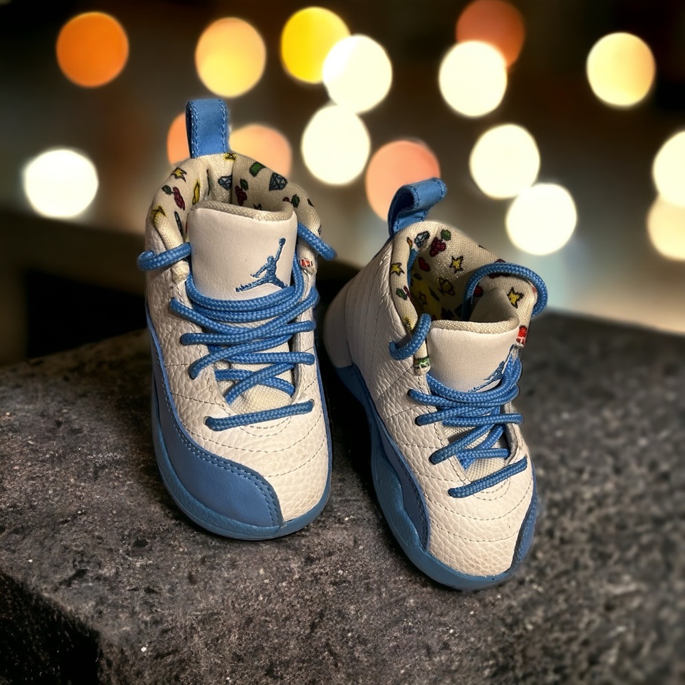 Jordan 23… 12 retro white baby blue